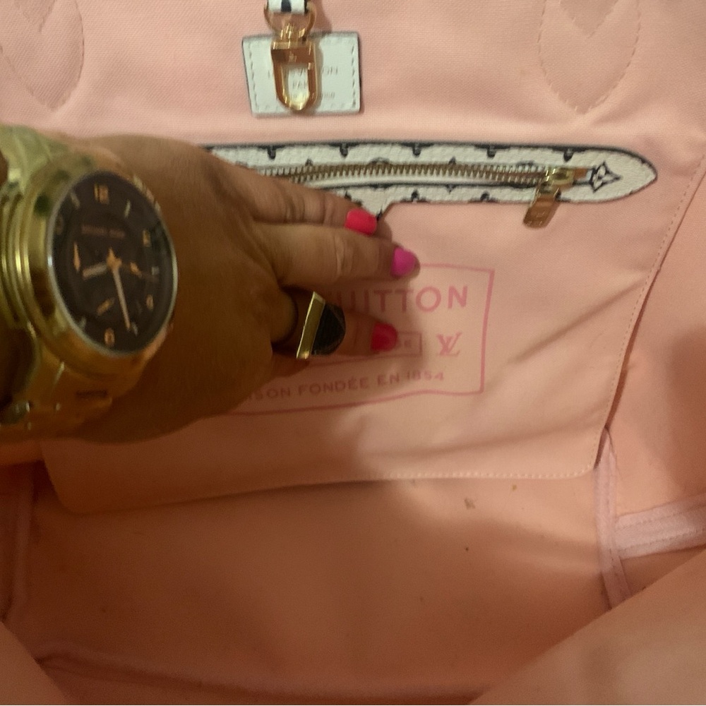 Red and Pink Women's Bag fashion bag shopper - Picture 3 of 4